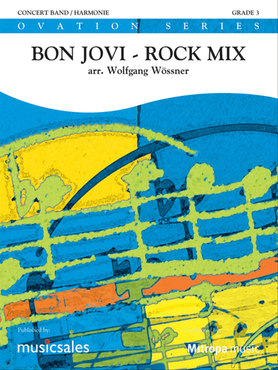 Bon Jovi Rock Mix Concert Band scores gallery preview page 1