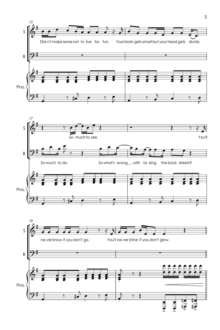 All Star 2-Part scores gallery preview page 5