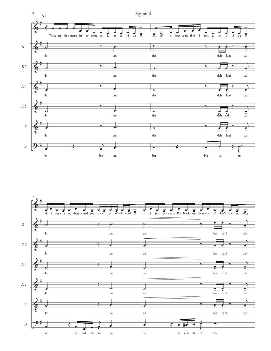 Special Special Divisi scores gallery preview page 2