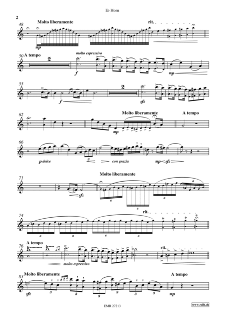 Elegie Elegie Horn scores gallery preview page 3