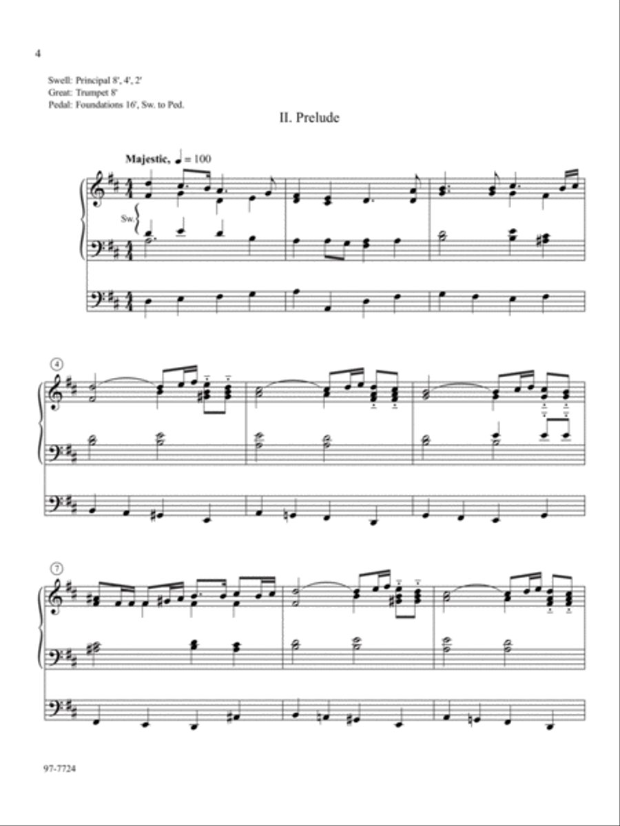 Joy to the World: Three Settings on Antioch Organ scores gallery preview page 3