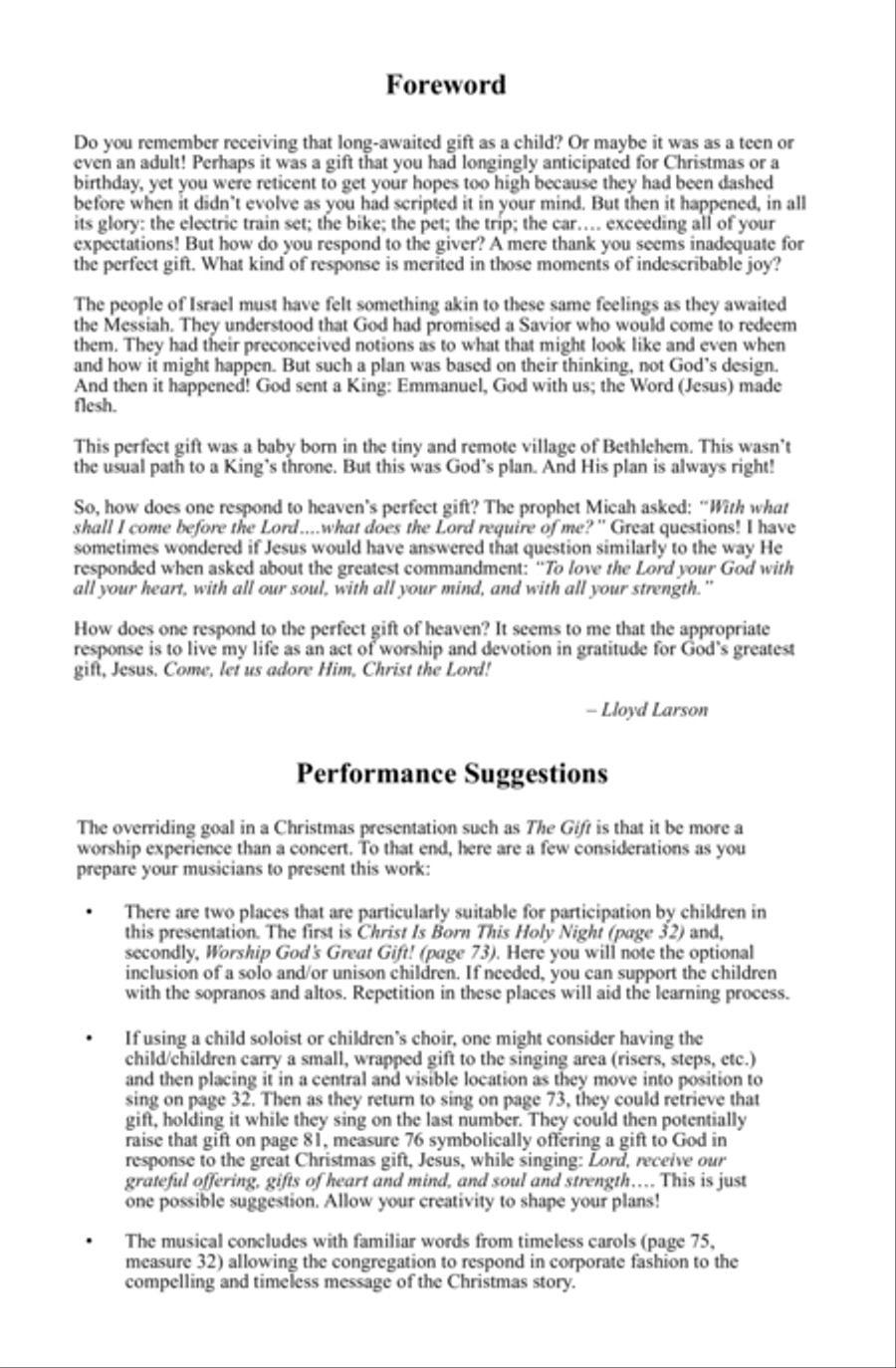 The Gift 4-Part scores gallery preview page 2