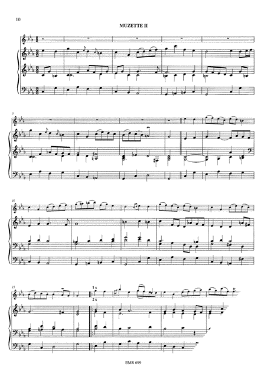 Suite C-Dur Op. 2 No. 1 Piccolo Trumpet scores gallery preview page 6