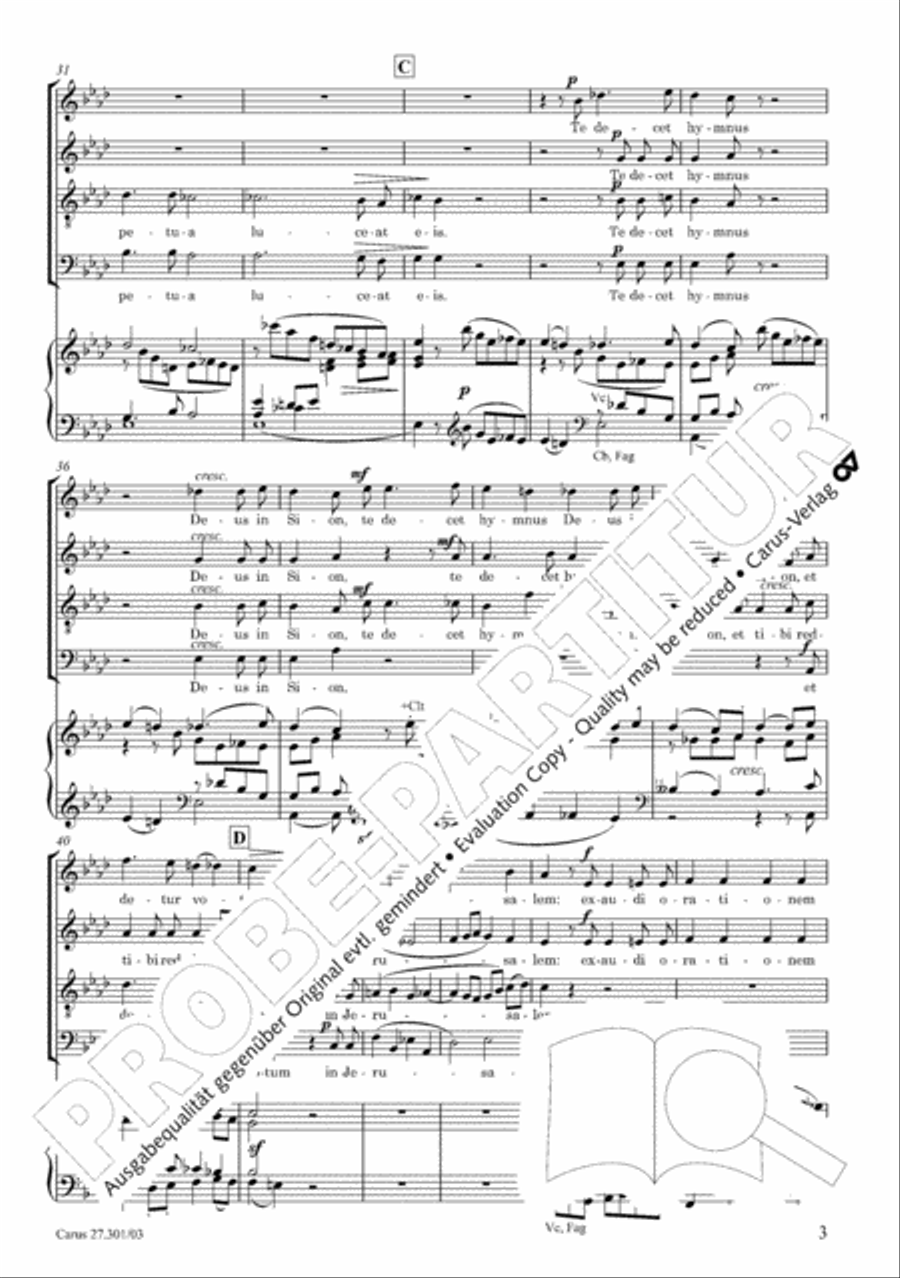 Requiem in F minor Requiem in F minor 4-Part scores gallery preview page 8