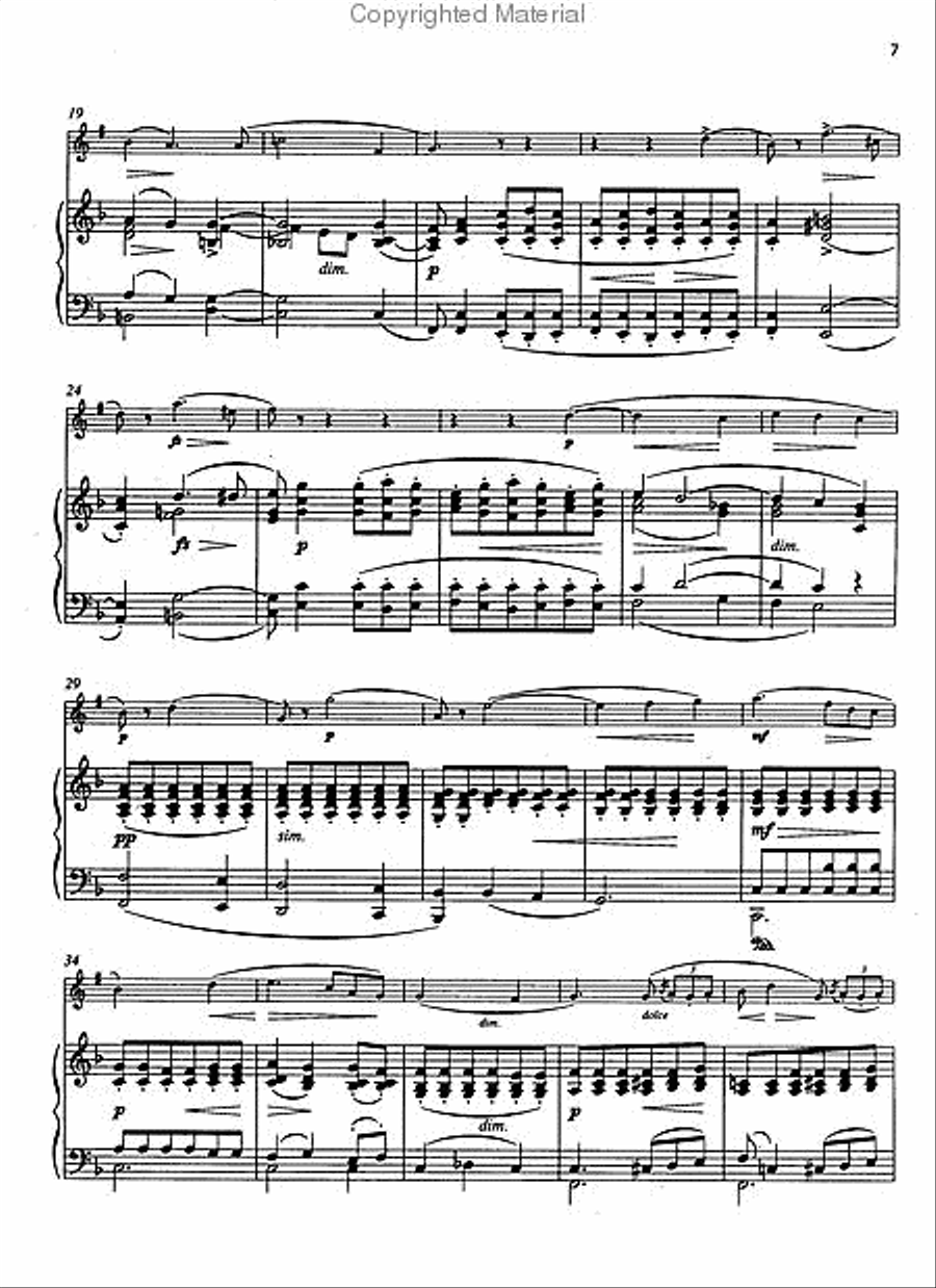 Fantasy Pieces, Op. 43 Clarinet Solo scores gallery preview page 3