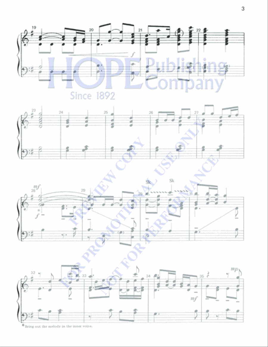 Joy to the World 3-Octaves scores gallery preview page 3