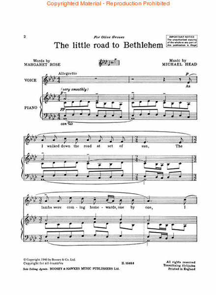 The Little Road to Bethlehem