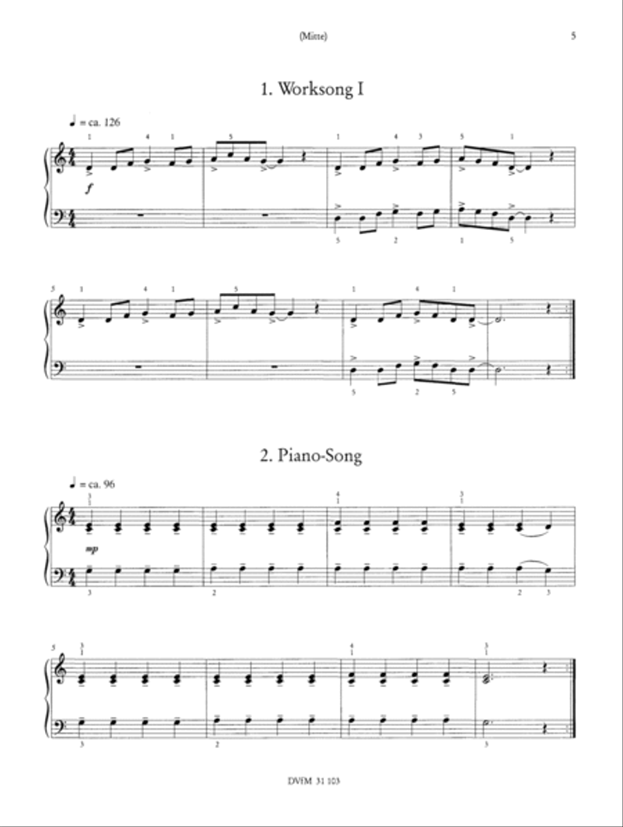 Mini Rock Piano scores gallery preview page 3