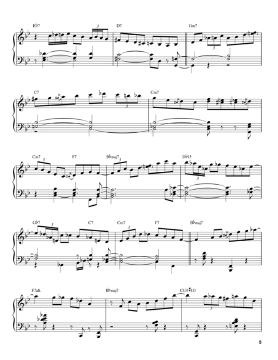 A Time For Love A Time For Love Piano scores gallery preview page 5