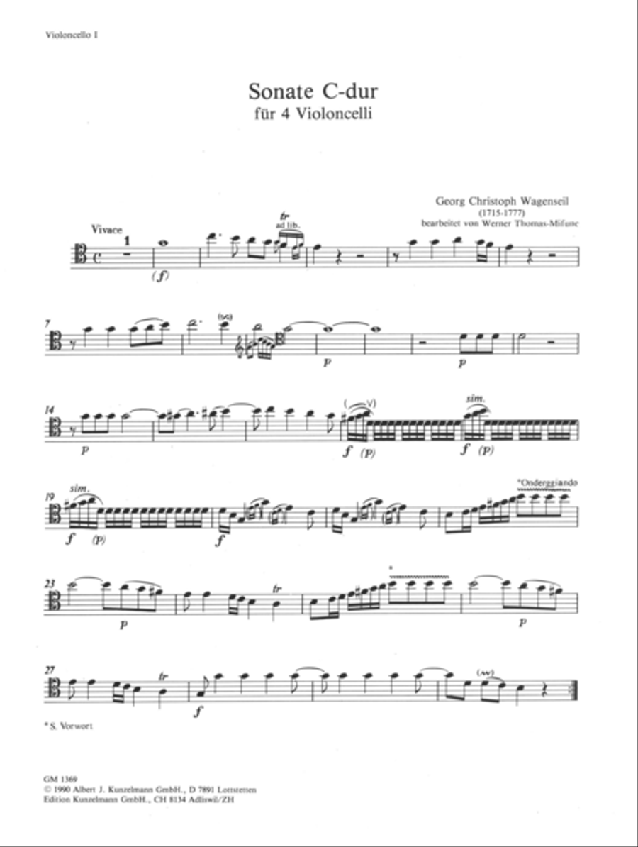Sonata Cello scores gallery preview page 2
