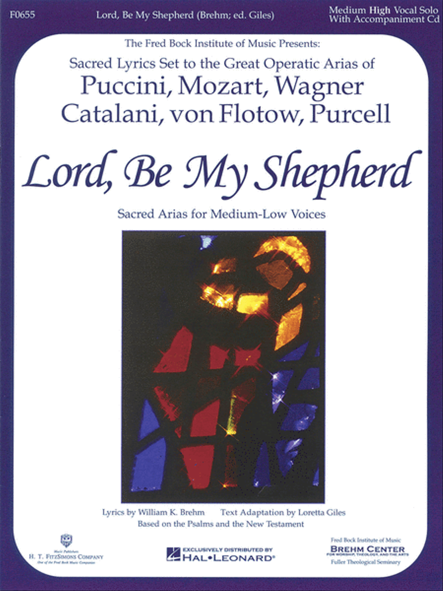 Lord, Be My Shepherd (High Voice) Choir scores gallery preview page 1
