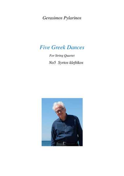 Greek dance for string quartet No5 "Syrtos kleftikos" image number null
