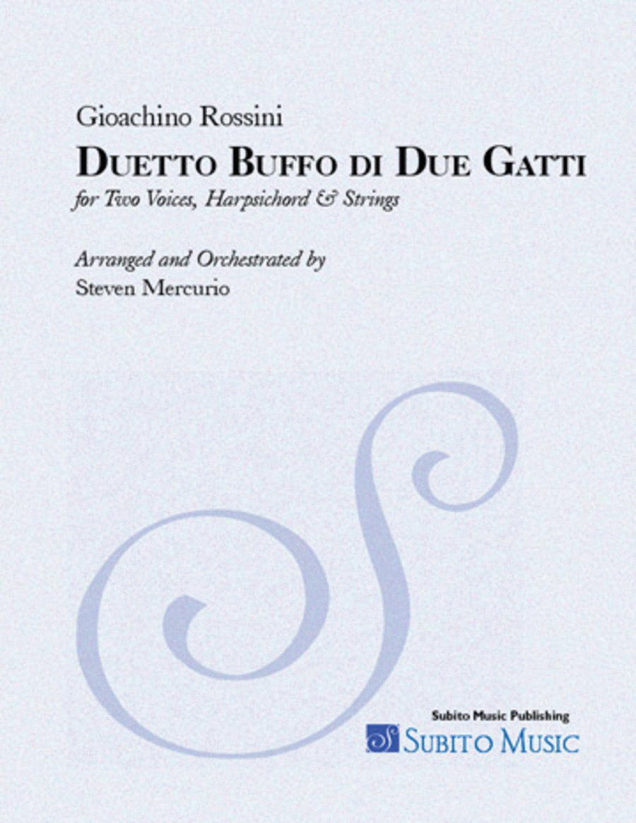 Duetto Buffo di Due Gatti (Rossini)