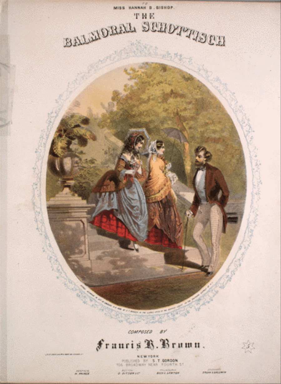 The Balmoral Schottisch Piano Solo scores gallery preview page 1