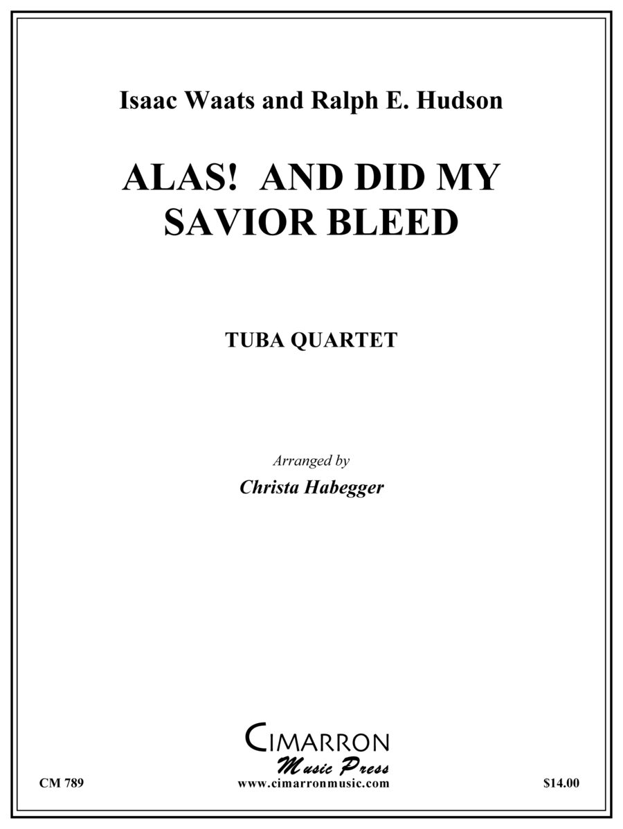 Alas, and Did My Savior Bleed EETT scores gallery preview page 1