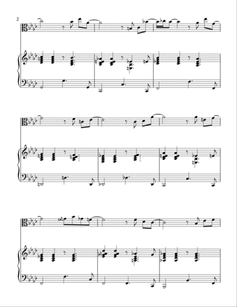 Mimosa Viola scores gallery preview page 3