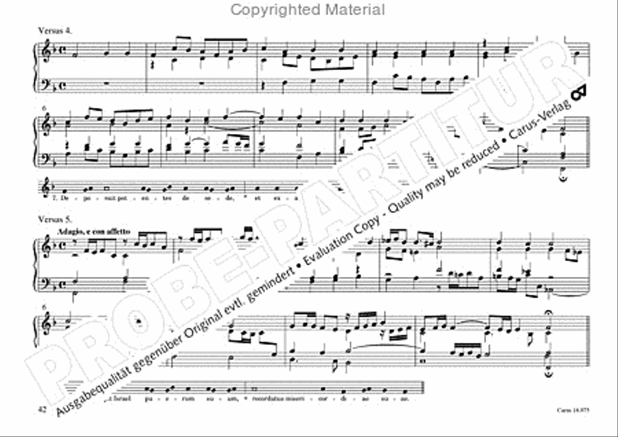 Freiburger Orgelbuch: Stammteil Organ Solo scores gallery preview page 43