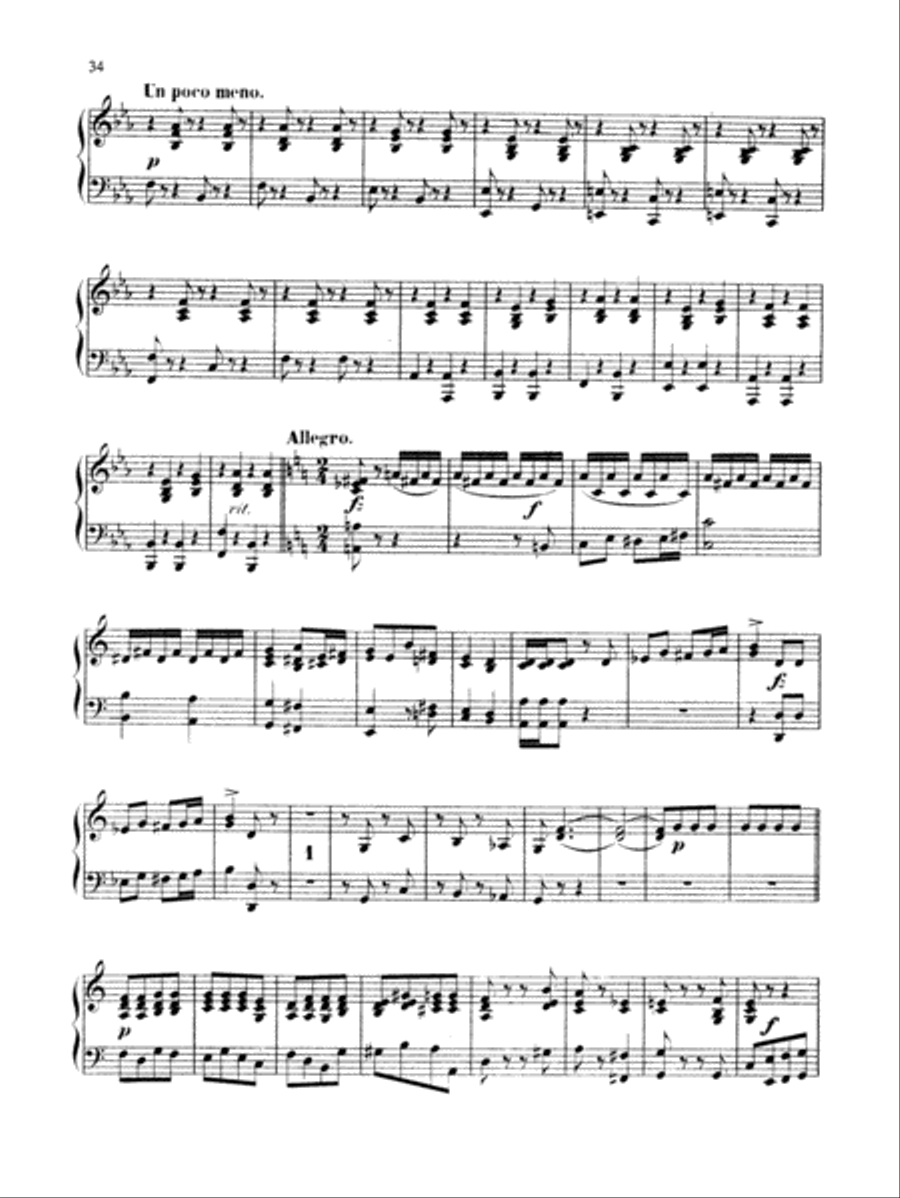 Strauss: Overtures Strauss: Overtures Piano Duet scores gallery preview page 3