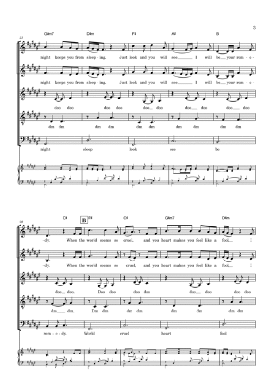 Remedy A Cappella scores gallery preview page 3