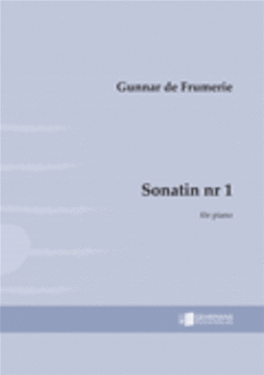 Sonatin nr 1 Piano Solo scores gallery preview page 1