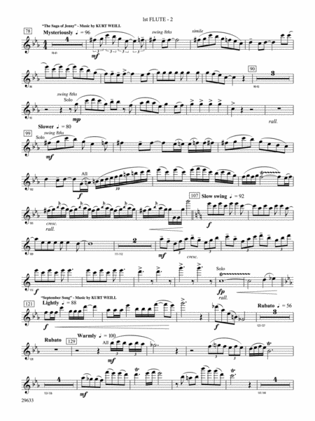 A Tribute to Kurt Weill: Flute