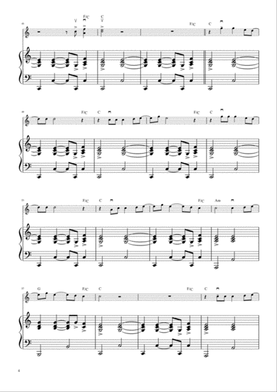 Ho Hey Ho Hey Violin scores gallery preview page 5