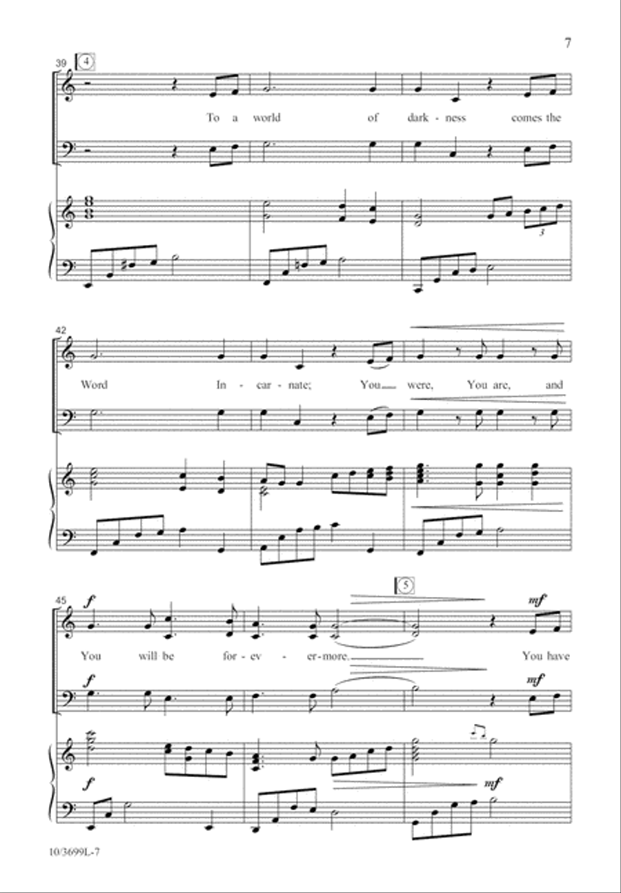 Holy Child 3-Part scores gallery preview page 8