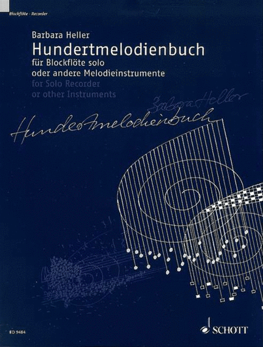 Hundertmelodienbuch Clarinet scores gallery preview page 1