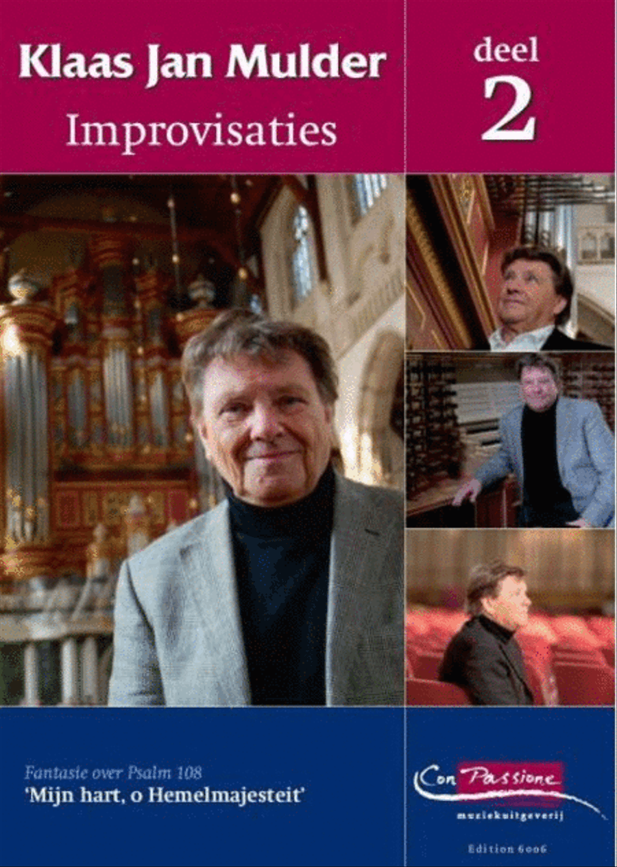 Improvisaties 2 (Fantasie Over Psalm 108) Organ scores gallery preview page 1