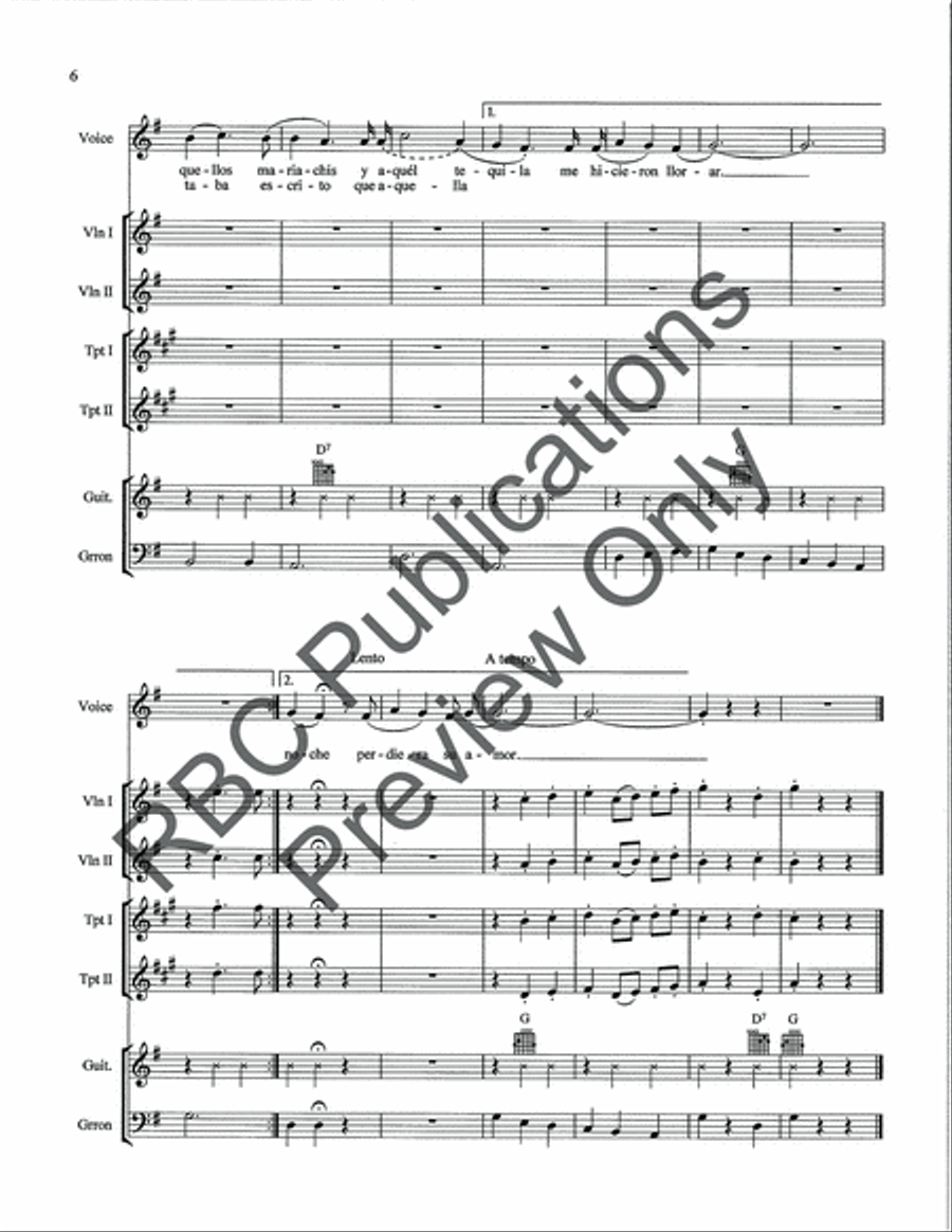 Ella Mariachi (Score) Ella Mariachi (Score) Voice scores gallery preview page 8