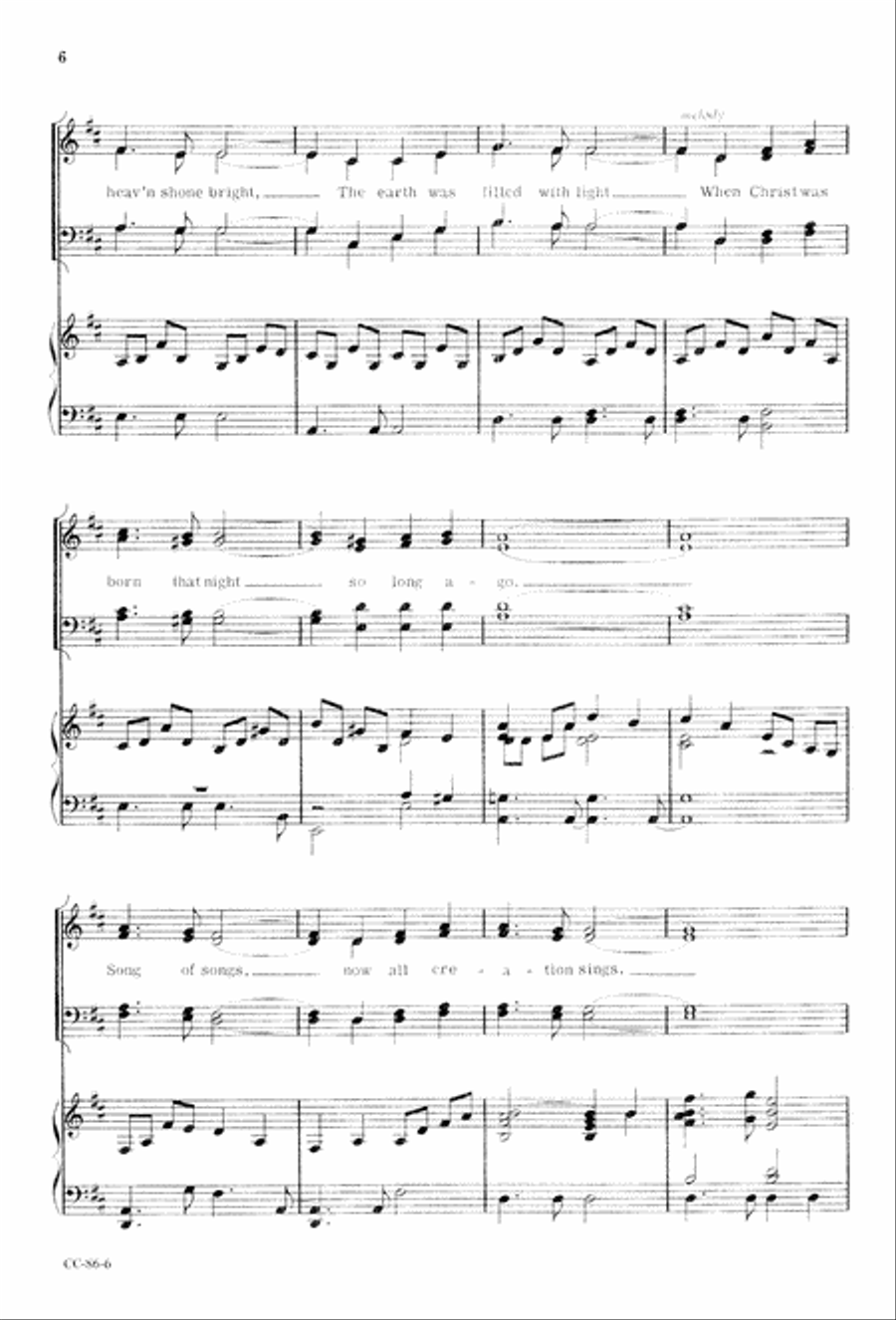 Angels' Song Angels' Song 4-Part scores gallery preview page 8