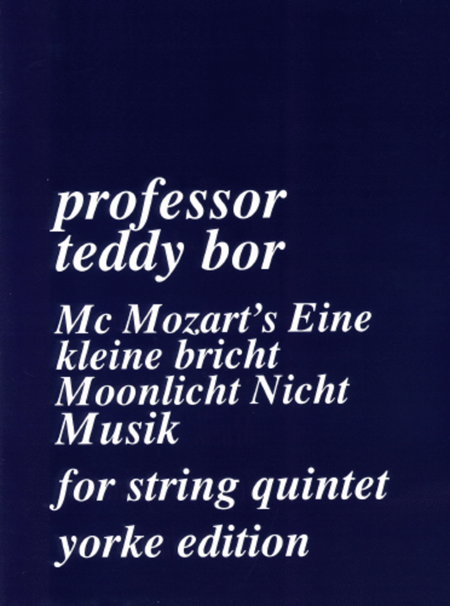 McMozart's Eine kleine Nicht Musik (Str 5tet) String Quintet scores gallery preview page 1