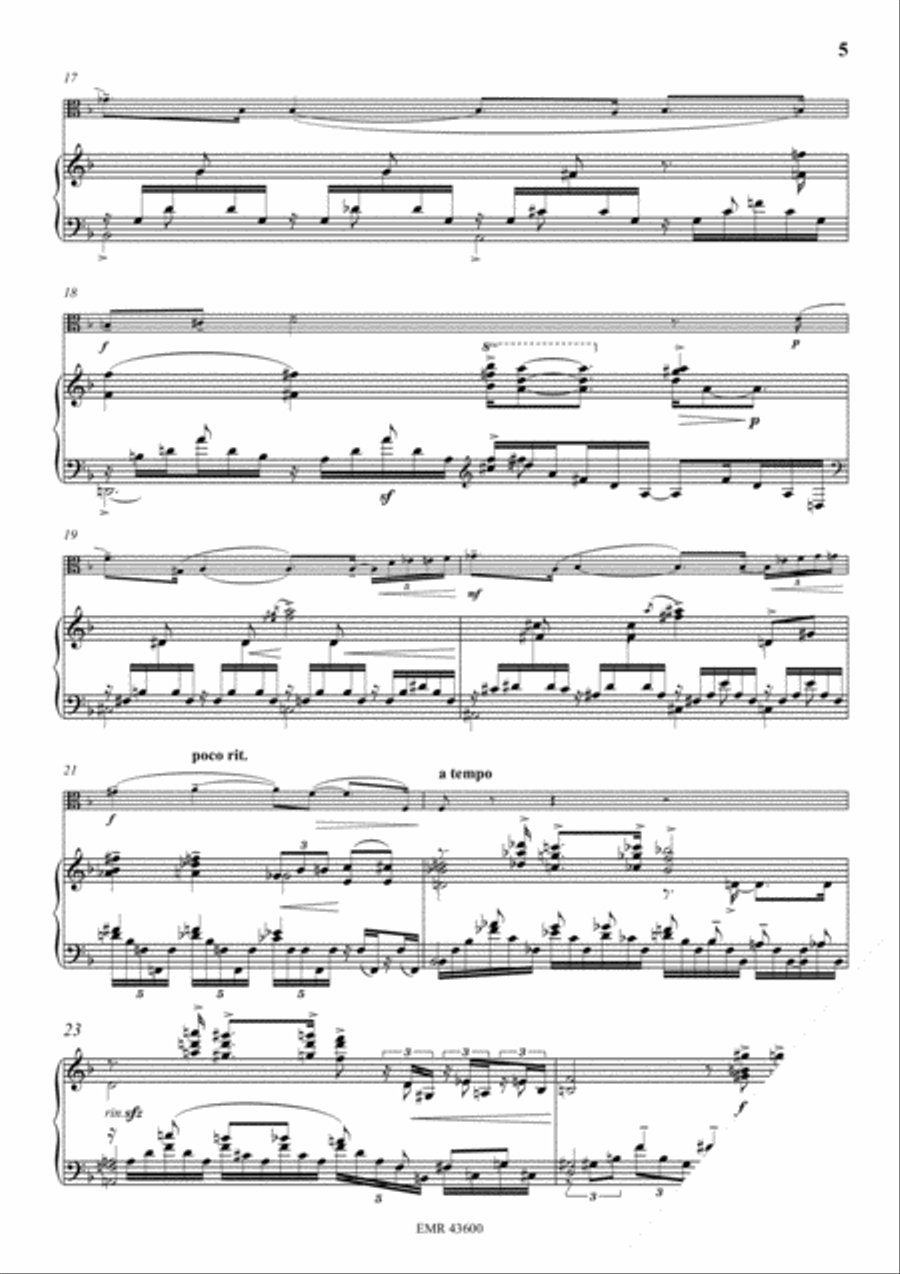 Praludium No. 1 Piano Accompaniment scores gallery preview page 5