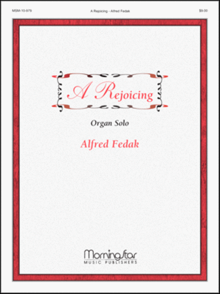 A Rejoicing Organ scores gallery preview page 1