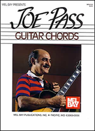 Book cover for Joe Pass Guitar Chords