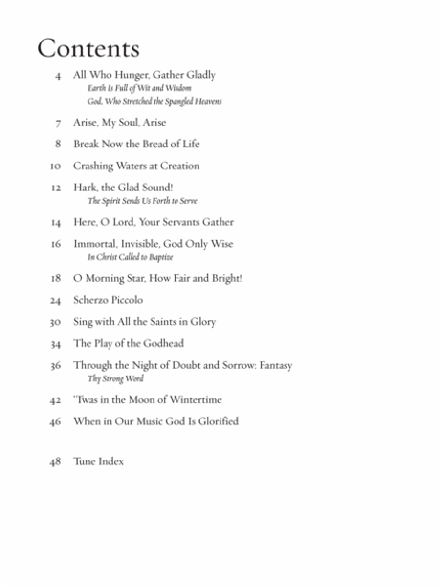 Come and Praise, Vol. 4 Organ scores gallery preview page 3