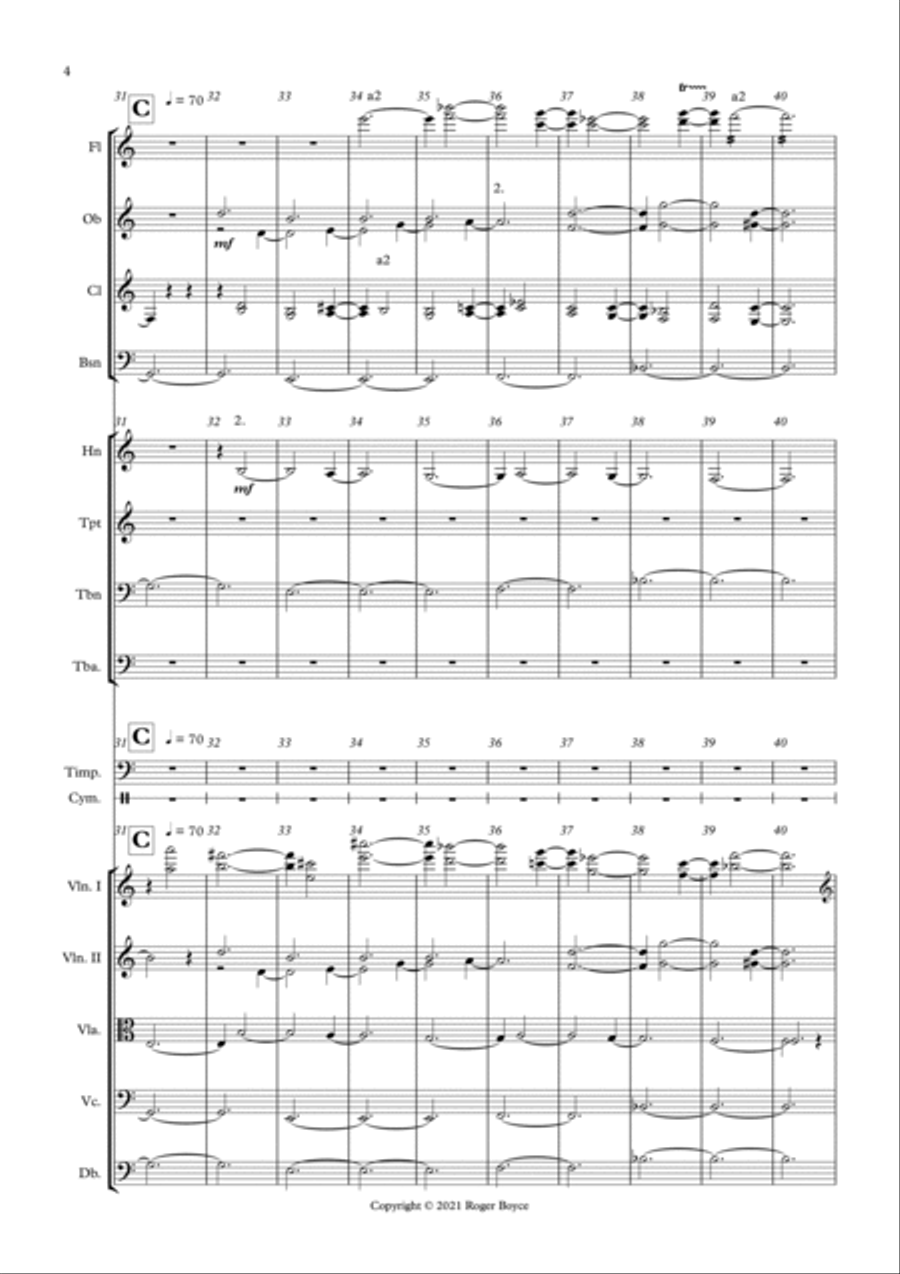Aspects of Time Aspects of Time Full Orchestra scores gallery preview page 5
