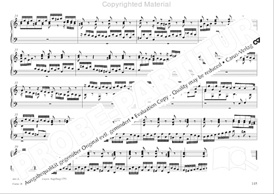 Organo pleno. Orgelstucke zum Ein- und Auszug Organ Solo scores gallery preview page 153