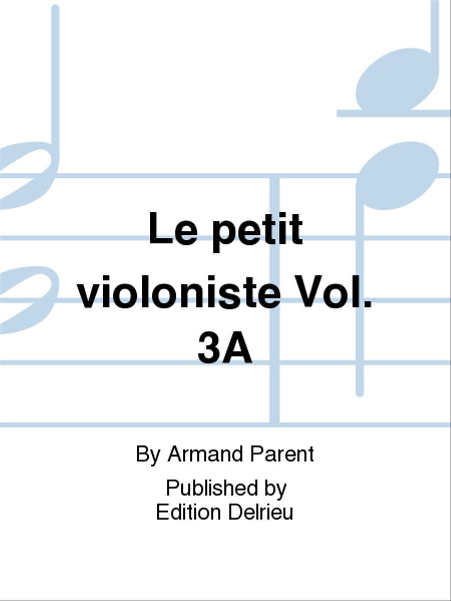 Le petit violoniste - Volume 3A Violin Solo scores gallery preview page 1