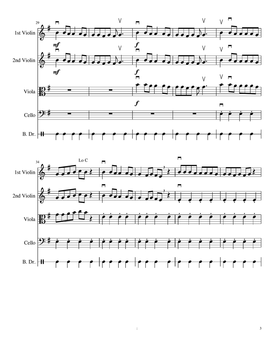 The Greatest Show Chamber Orchestra scores gallery preview page 3