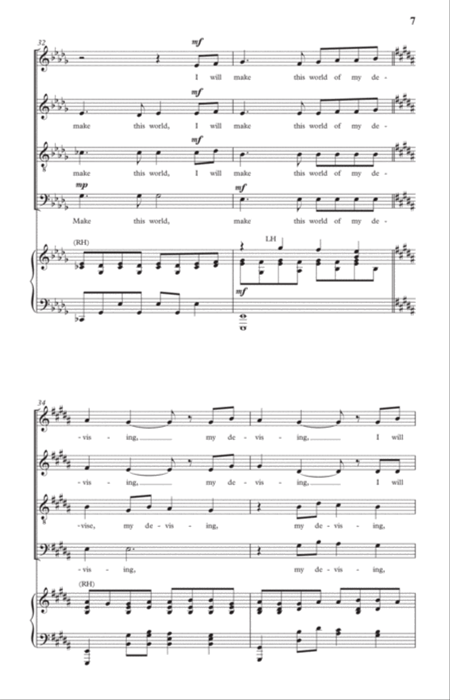 The Music of Stillness Divisi scores gallery preview page 11