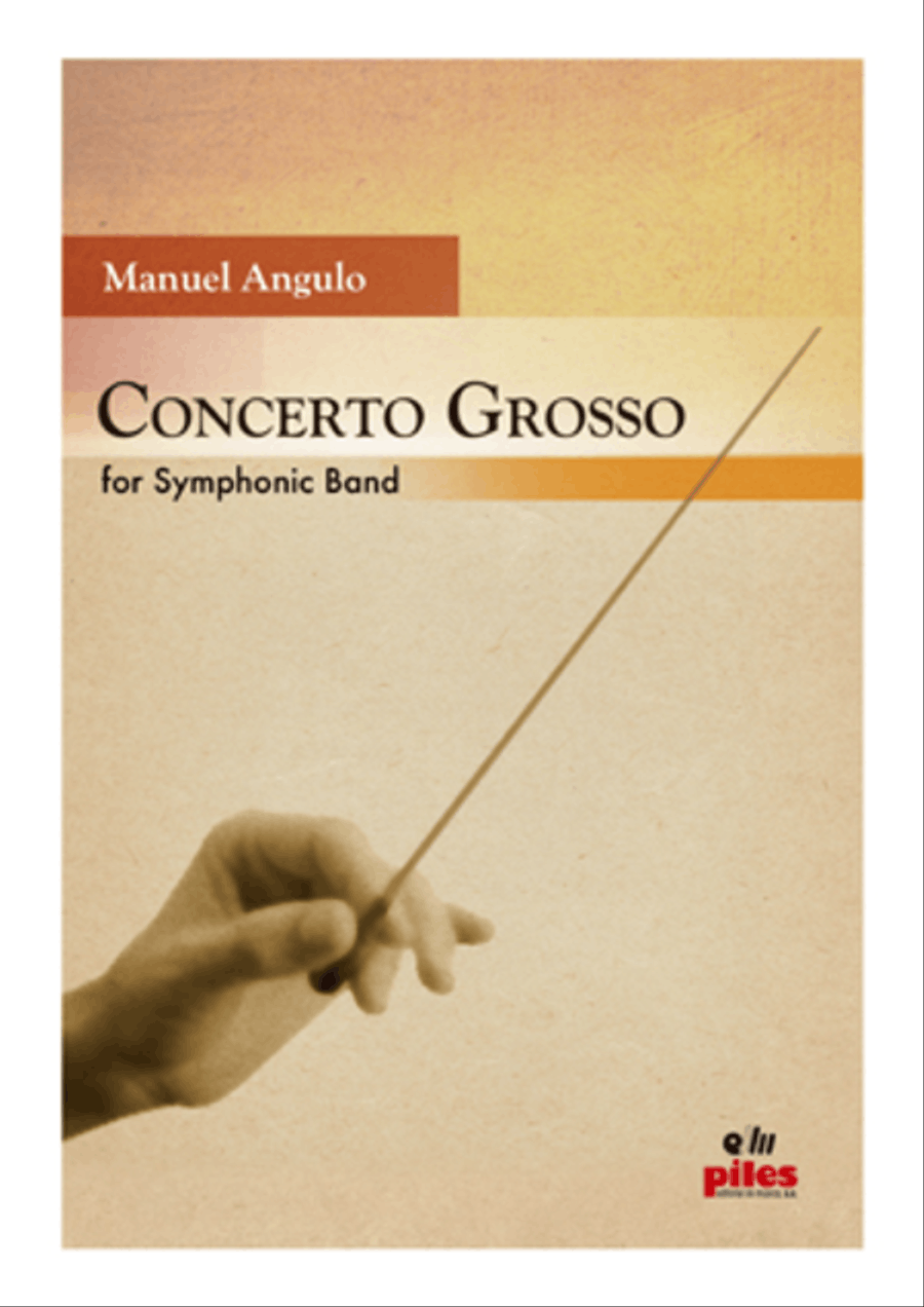 Concerto Grosso/ Full Score A-3 Concert Band scores gallery preview page 1