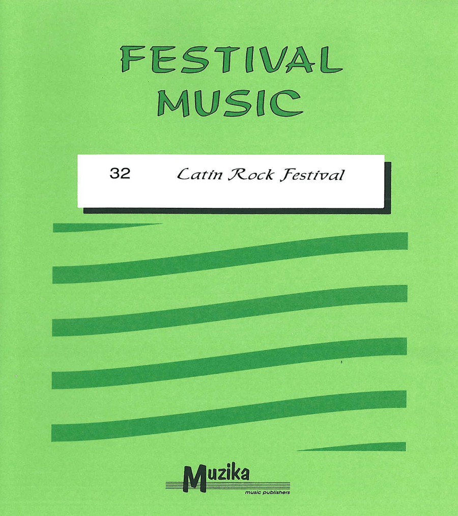 Latin Rock Festival Set of Parts scores gallery preview page 1
