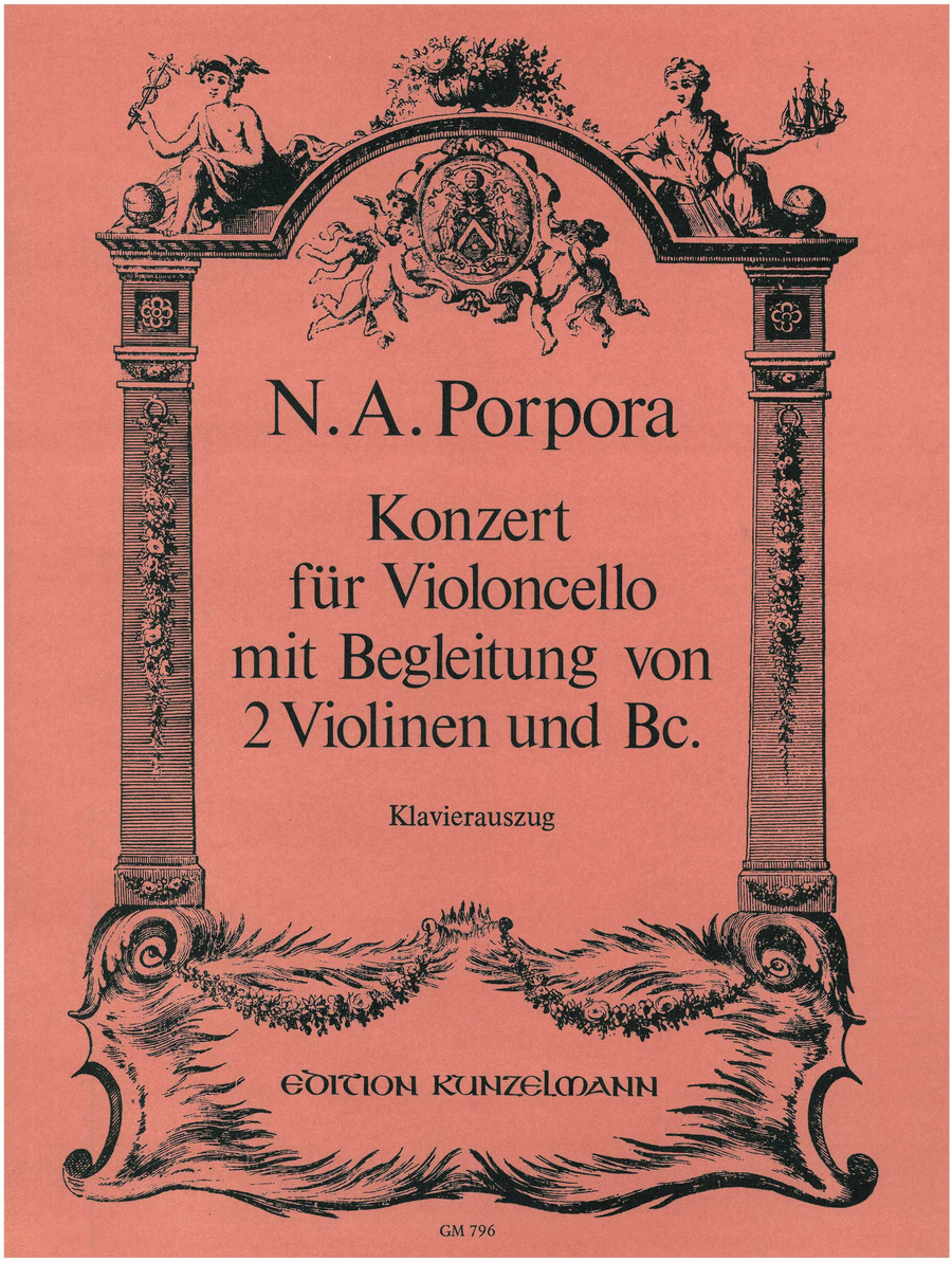 Concerto for cello Piano scores gallery preview page 1