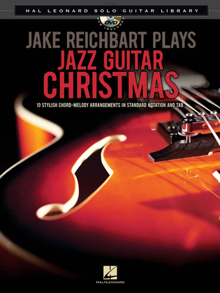 Book cover for Jake Reichbart Plays Jazz Guitar Christmas