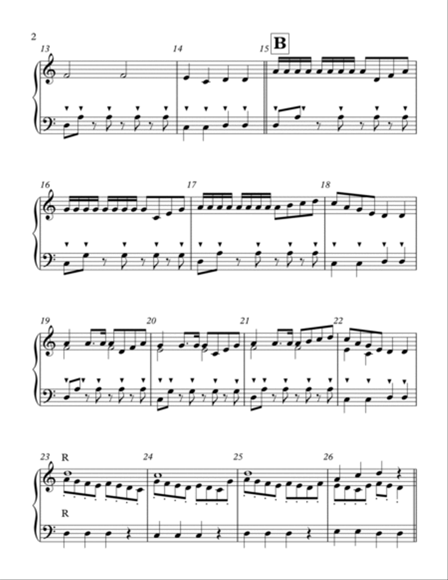 Drunken Sailor Drunken Sailor Handbell Choir scores gallery preview page 2