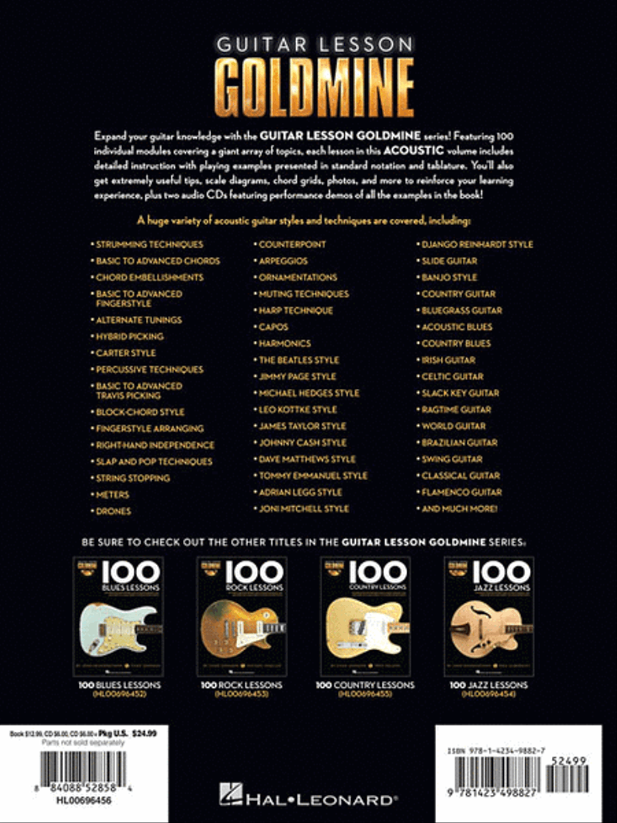 100 Acoustic Lessons 100 Acoustic Lessons Acoustic Guitar scores gallery preview page 3