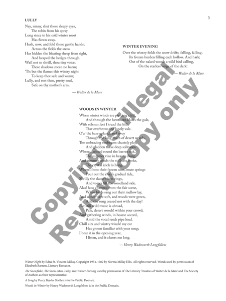 Winter Windows Winter Windows Baritone Voice scores gallery preview page 19