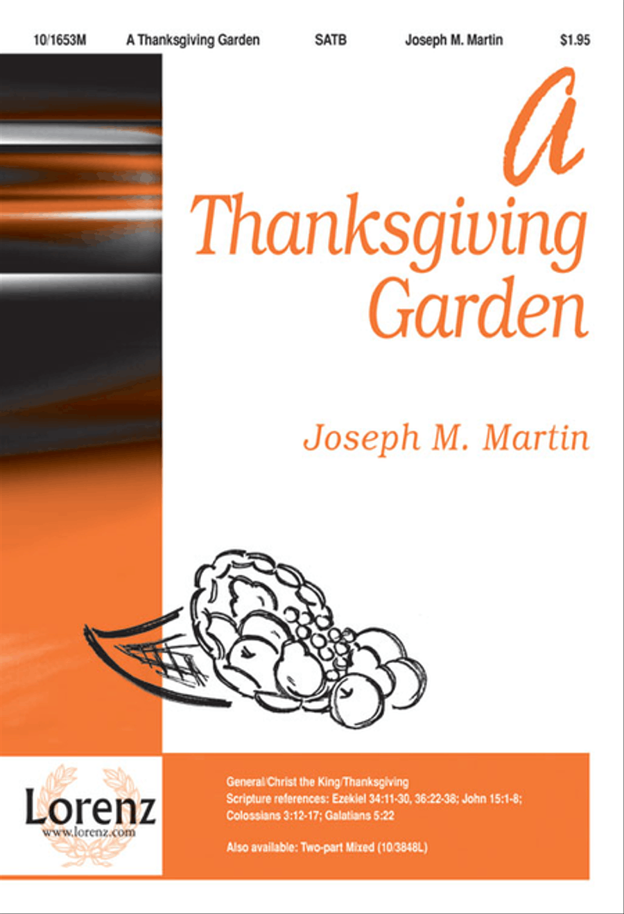 A Thanksgiving Garden 4-Part scores gallery preview page 1
