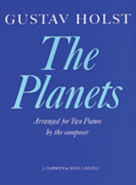 Planets (Complete) by Gustav Holst Piano Duet - Sheet Music